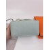 Hermes Bride-a-Brac Large Case in Light Green Canvas Hermes Bride-a-Brac Large Case in Light Green Canvas