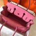 Hermes Birkin 30 Handmade Bag In Pink Ostrich Skin Hermes Birkin 30 Handmade Bag In Pink Ostrich Skin