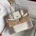Hermes Diamond Birkin 30cm In Himalaya Niloticus Crocodile Skin Hermes Diamond Birkin 30cm In Himalaya Niloticus Crocodile Skin