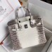 Hermes Diamond Birkin 30cm In Himalaya Niloticus Crocodile Skin Hermes Diamond Birkin 30cm In Himalaya Niloticus Crocodile Skin