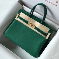 Hermes Touch Birkin 30cm Limited Edition Green Bag Hermes Touch Birkin 30cm Limited Edition Green Bag