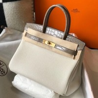 Hermes Touch Birkin 30cm Limited Edition White Bag Hermes Touch Birkin 30cm Limited Edition White Bag