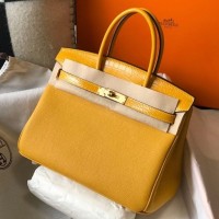 Hermes Touch Birkin 30cm Limited Edition Yellow Bag Hermes Touch Birkin 30cm Limited Edition Yellow Bag