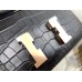 Hermes Constance 18 Handmade Bag In Black Alligator Crocodile Skin Hermes Constance 18 Handmade Bag In Black Alligator Crocodile Skin