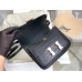 Hermes Constance 18 Handmade Bag In Black Alligator Crocodile Skin Hermes Constance 18 Handmade Bag In Black Alligator Crocodile Skin