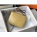 Hermes Constance 18 Handmade Bag In Jaune Poussin Embossed Crocodile Hermes Constance 18 Handmade Bag In Jaune Poussin Embossed Crocodile