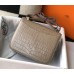 Hermes Constance 18 Handmade Bag In Taupe Embossed Crocodile Hermes Constance 18 Handmade Bag In Taupe Embossed Crocodile