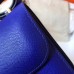 Hermes Constance 18 Handmade Bag In Blue Electric Epsom Leather Hermes Constance 18 Handmade Bag In Blue Electric Epsom Leather