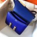 Hermes Constance 18 Handmade Bag In Blue Electric Epsom Leather Hermes Constance 18 Handmade Bag In Blue Electric Epsom Leather