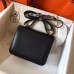Hermes Constance 18 Handmade Bag In Black Epsom Leather Hermes Constance 18 Handmade Bag In Black Epsom Leather