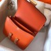 Hermes Constance 18 Handmade Bag In Orange Epsom Leather Hermes Constance 18 Handmade Bag In Orange Epsom Leather