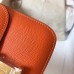 Hermes Constance 18 Handmade Bag In Orange Epsom Leather Hermes Constance 18 Handmade Bag In Orange Epsom Leather