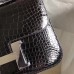 Hermes Constance 24 Handmade Bag In Black Niloticus Crocodile Hermes Constance 24 Handmade Bag In Black Niloticus Crocodile