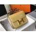Hermes Constance 24cm Bag In Jaune Poussin Embossed Crocodile Hermes Constance 24cm Bag In Jaune Poussin Embossed Crocodile