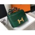 Hermes Constance 24cm Bag In Green Embossed Crocodile Hermes Constance 24cm Bag In Green Embossed Crocodile