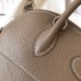 Hermes Bolide 27 Handmade Bag In Taupe Clemence Leather Hermes Bolide 27 Handmade Bag In Taupe Clemence Leather
