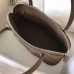 Hermes Bolide 27 Handmade Bag In Taupe Clemence Leather Hermes Bolide 27 Handmade Bag In Taupe Clemence Leather