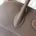 Hermes Bolide 31 Handmade Bag In Taupe Clemence Leather Hermes Bolide 31 Handmade Bag In Taupe Clemence Leather