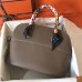 Hermes Bolide 31 Handmade Bag In Taupe Clemence Leather Hermes Bolide 31 Handmade Bag In Taupe Clemence Leather