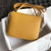 Hermes Constance 24 Handmade Bag In Jaune Epsom Leather Hermes Constance 24 Handmade Bag In Jaune Epsom Leather