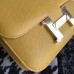 Hermes Constance 24 Handmade Bag In Jaune Epsom Leather Hermes Constance 24 Handmade Bag In Jaune Epsom Leather
