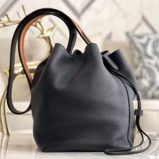 Hermes Licol 17cm Bag In Black Evercolor Calfskin Hermes Licol 17cm Bag In Black Evercolor Calfskin
