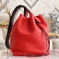 Hermes Licol 17cm Bag In Red Evercolor Calfskin Hermes Licol 17cm Bag In Red Evercolor Calfskin