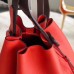 Hermes Licol 17cm Bag In Red Evercolor Calfskin Hermes Licol 17cm Bag In Red Evercolor Calfskin