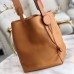 Hermes Licol 17cm Bag In Tan Evercolor Calfskin Hermes Licol 17cm Bag In Tan Evercolor Calfskin