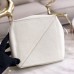 Hermes Licol 17cm Bag In White Evercolor Calfskin Hermes Licol 17cm Bag In White Evercolor Calfskin