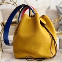 Hermes Licol 17cm Bag In Yellow Evercolor Calfskin Hermes Licol 17cm Bag In Yellow Evercolor Calfskin