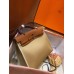 Hermes Herbag Zip 31cm Bag In Brown And Beige Hermes Herbag Zip 31cm Bag In Brown And Beige