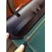 Hermes Herbag Zip 31cm Bag In Navy And Green Hermes Herbag Zip 31cm Bag In Navy And Green