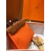 Hermes Herbag Zip 31cm Bag In Brown And Orange Hermes Herbag Zip 31cm Bag In Brown And Orange