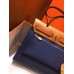 Hermes Herbag Zip 31cm Bag In Brown And Blue Hermes Herbag Zip 31cm Bag In Brown And Blue