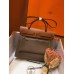 Hermes Herbag Zip 31cm Bag In Brown And Taupe Hermes Herbag Zip 31cm Bag In Brown And Taupe