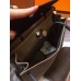 Hermes Herbag Zip 31cm Bag In Black And Taupe Hermes Herbag Zip 31cm Bag In Black And Taupe