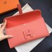 Hermes Jige Elan 29 Clutch Bag In Flamingo Epsom Calfskin Hermes Jige Elan 29 Clutch Bag In Flamingo Epsom Calfskin