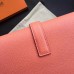 Hermes Jige Elan 29 Clutch Bag In Flamingo Epsom Calfskin Hermes Jige Elan 29 Clutch Bag In Flamingo Epsom Calfskin
