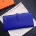 Hermes Jige Elan 29 Clutch Bag In Blue Electric Epsom Calfskin Hermes Jige Elan 29 Clutch Bag In Blue Electric Epsom Calfskin