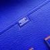 Hermes Jige Elan 29 Clutch Bag In Blue Electric Epsom Calfskin Hermes Jige Elan 29 Clutch Bag In Blue Electric Epsom Calfskin