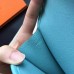 Hermes Jige Elan 29 Clutch Bag In Blue Atoll Epsom Calfskin Hermes Jige Elan 29 Clutch Bag In Blue Atoll Epsom Calfskin