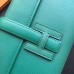 Hermes Jige Elan 29 Clutch Bag In Malachite Epsom Calfskin Hermes Jige Elan 29 Clutch Bag In Malachite Epsom Calfskin