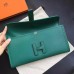 Hermes Jige Elan 29 Clutch Bag In Malachite Epsom Calfskin Hermes Jige Elan 29 Clutch Bag In Malachite Epsom Calfskin