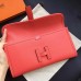 Hermes Jige Elan 29 Clutch Bag In Rouge Pivoine Epsom Calfskin