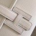 Hermes Jige Elan 29 Clutch Bag In White Epsom Calfskin Hermes Jige Elan 29 Clutch Bag In White Epsom Calfskin