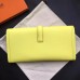 Hermes Jige Elan 29 Clutch Bag In Yellow Epsom Calfskin Hermes Jige Elan 29 Clutch Bag In Yellow Epsom Calfskin