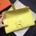 Hermes Jige Elan 29 Clutch Bag In Yellow Epsom Calfskin Hermes Jige Elan 29 Clutch Bag In Yellow Epsom Calfskin