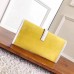 Hermes Jige Elan 29 Clutch In Yellow Suede Calfskin Hermes Jige Elan 29 Clutch In Yellow Suede Calfskin