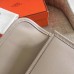 Hermes Jige Elan 29 Clutch In Grey Swift Calfskin Hermes Jige Elan 29 Clutch In Grey Swift Calfskin